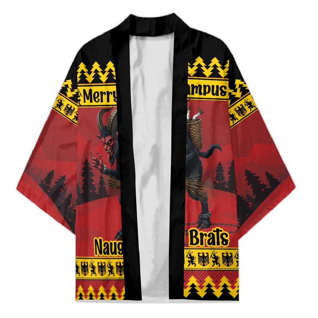 Merry Krampus Germany Kimono Frohe Weihnachten - Wonder Print Shop
