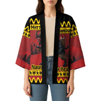 Merry Krampus Germany Kimono Frohe Weihnachten - Wonder Print Shop