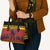 Merry Krampus Germany Leather Bag Frohe Weihnachten - Wonder Print Shop