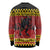 Merry Krampus Germany Long Sleeve Shirt Frohe Weihnachten - Wonder Print Shop
