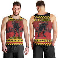Merry Krampus Germany Men Tank Top Frohe Weihnachten - Wonder Print Shop