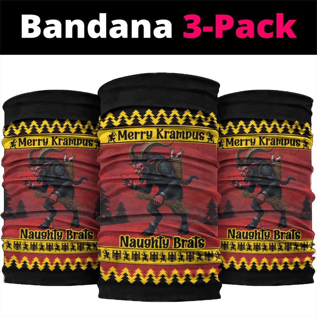 Merry Krampus Germany Neck Gaiter Frohe Weihnachten - Wonder Print Shop