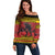 Merry Krampus Germany Off Shoulder Sweater Frohe Weihnachten - Wonder Print Shop
