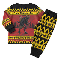 Merry Krampus Germany Christmas Pajama Set Frohe Weihnachten - Wonder Print Shop