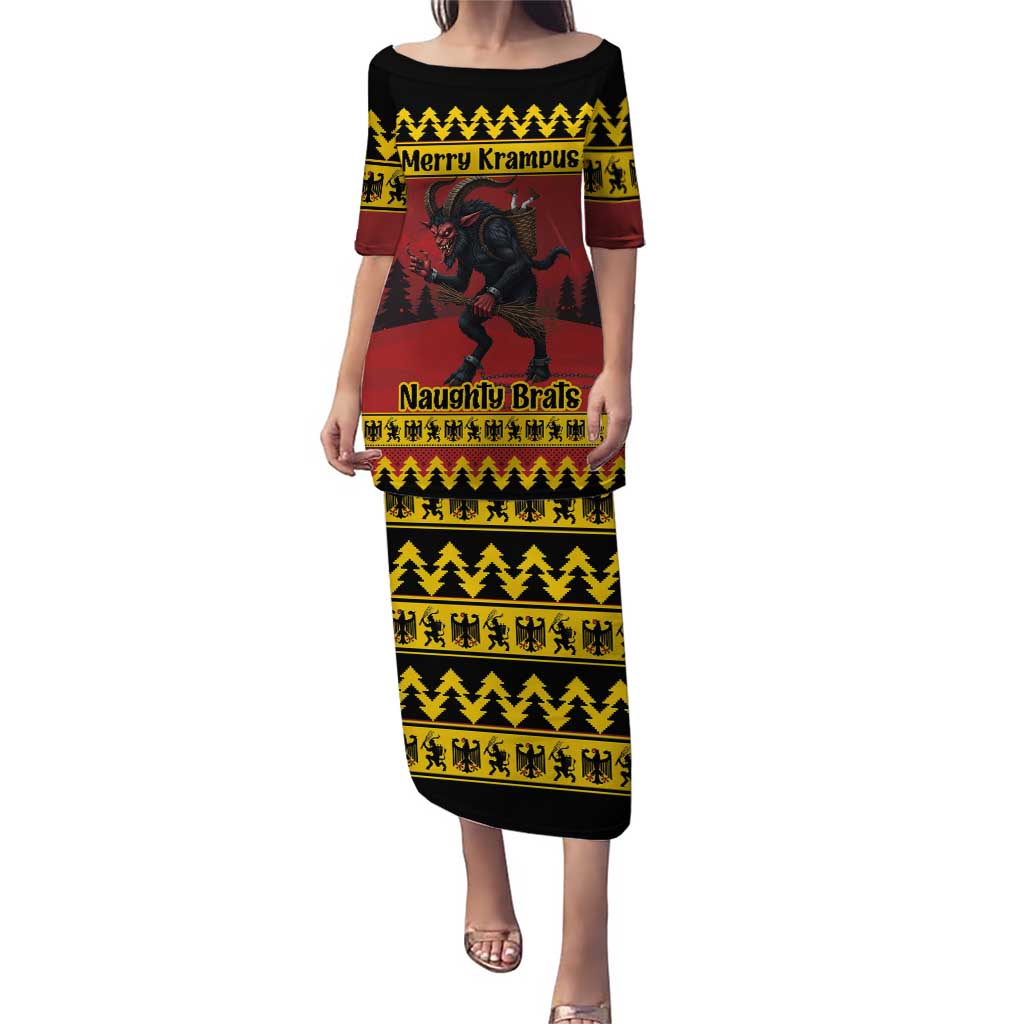 Merry Krampus Germany Puletasi Frohe Weihnachten - Wonder Print Shop