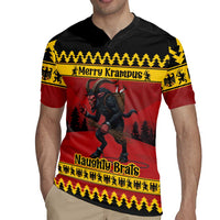 Merry Krampus Germany Rugby Jersey Frohe Weihnachten - Wonder Print Shop
