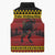 Merry Krampus Germany Sleeveless Puffer Jacket Frohe Weihnachten - Wonder Print Shop