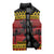 Merry Krampus Germany Sleeveless Puffer Jacket Frohe Weihnachten - Wonder Print Shop