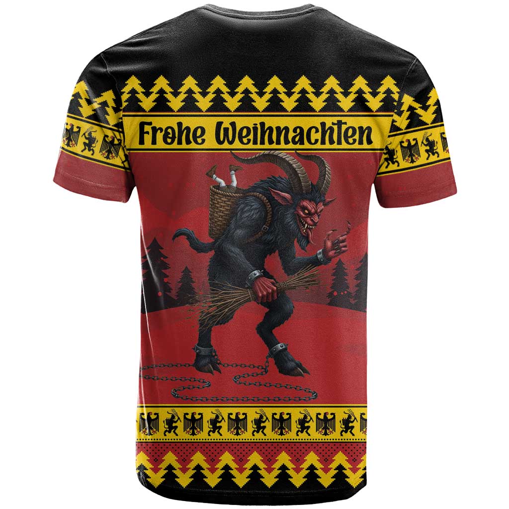 Merry Krampus Germany T Shirt Frohe Weihnachten - Wonder Print Shop