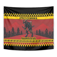 Merry Krampus Germany Tapestry Frohe Weihnachten - Wonder Print Shop