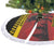 Merry Krampus Germany Tree Skirt Frohe Weihnachten - Wonder Print Shop