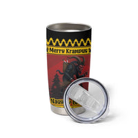 Merry Krampus Germany Tumbler Cup Frohe Weihnachten - Wonder Print Shop