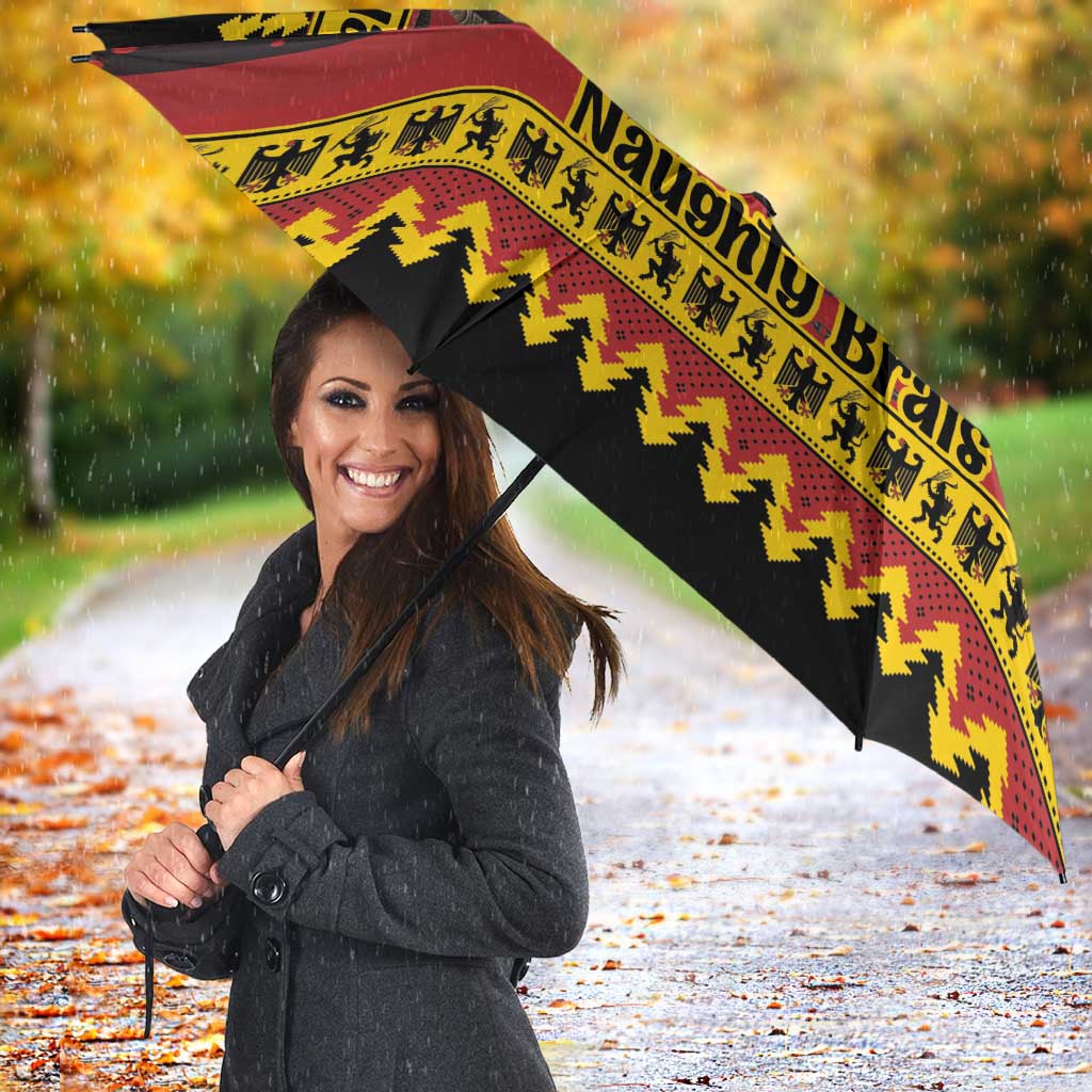 Merry Krampus Germany Umbrella Frohe Weihnachten - Wonder Print Shop