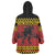 Merry Krampus Germany Wearable Blanket Hoodie Frohe Weihnachten - Wonder Print Shop