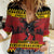 Merry Krampus Germany Women Casual Shirt Frohe Weihnachten - Wonder Print Shop
