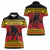 Merry Krampus Germany Women Polo Shirt Frohe Weihnachten - Wonder Print Shop