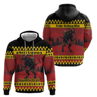 Merry Krampus Germany Zip Hoodie Frohe Weihnachten - Wonder Print Shop