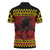 Merry Krampus Germany Zipper Polo Shirt Frohe Weihnachten - Wonder Print Shop