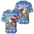 Personalized Nicaragua Christmas Baseball Jersey Panthera Onca Cute With Christmas Tree - Wonder Print Shop