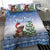 Personalized Nicaragua Christmas Bedding Set Panthera Onca Cute With Christmas Tree - Wonder Print Shop