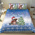 Personalized Nicaragua Christmas Bedding Set Panthera Onca Cute With Christmas Tree - Wonder Print Shop