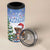 Personalized Nicaragua Christmas 4 in 1 Can Cooler Tumbler Panthera Onca Cute With Christmas Tree - Wonder Print Shop