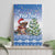 Personalized Nicaragua Christmas Canvas Wall Art Panthera Onca Cute With Christmas Tree - Wonder Print Shop