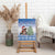 Personalized Nicaragua Christmas Canvas Wall Art Panthera Onca Cute With Christmas Tree - Wonder Print Shop