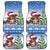 Personalized Nicaragua Christmas Car Mats Panthera Onca Cute With Christmas Tree - Wonder Print Shop