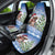 Personalized Nicaragua Christmas Car Seat Cover Panthera Onca Cute With Christmas Tree - Wonder Print Shop