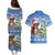 Personalized Nicaragua Christmas Couples Matching Puletasi and Hawaiian Shirt Panthera Onca Cute With Christmas Tree - Wonder Print Shop