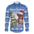Personalized Nicaragua Christmas Family Matching Long Sleeve Bodycon Dress and Hawaiian Shirt Panthera Onca Cute With Christmas Tree - Wonder Print Shop