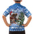 Personalized Nicaragua Christmas Family Matching Mermaid Dress and Hawaiian Shirt Panthera Onca Cute With Christmas Tree - Wonder Print Shop