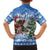 Personalized Nicaragua Christmas Family Matching Off Shoulder Maxi Dress and Hawaiian Shirt Panthera Onca Cute With Christmas Tree - Wonder Print Shop