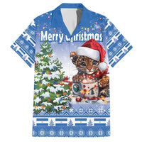 Personalized Nicaragua Christmas Family Matching Puletasi and Hawaiian Shirt Panthera Onca Cute With Christmas Tree - Wonder Print Shop