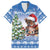 Personalized Nicaragua Christmas Family Matching Short Sleeve Bodycon Dress and Hawaiian Shirt Panthera Onca Cute With Christmas Tree - Wonder Print Shop