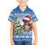 Personalized Nicaragua Christmas Family Matching Short Sleeve Bodycon Dress and Hawaiian Shirt Panthera Onca Cute With Christmas Tree - Wonder Print Shop