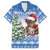 Personalized Nicaragua Christmas Family Matching Tank Maxi Dress and Hawaiian Shirt Panthera Onca Cute With Christmas Tree - Wonder Print Shop