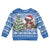 Personalized Nicaragua Christmas Kid Ugly Christmas Sweater Panthera Onca Cute With Christmas Tree - Wonder Print Shop