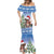 Personalized Nicaragua Christmas Mermaid Dress Panthera Onca Cute With Christmas Tree - Wonder Print Shop