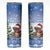 Personalized Nicaragua Christmas Skinny Tumbler Panthera Onca Cute With Christmas Tree - Wonder Print Shop