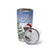Personalized Nicaragua Christmas Tumbler Cup Panthera Onca Cute With Christmas Tree - Wonder Print Shop