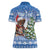 Personalized Nicaragua Christmas Women Polo Shirt Panthera Onca Cute With Christmas Tree - Wonder Print Shop