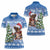 Personalized Nicaragua Christmas Women Polo Shirt Panthera Onca Cute With Christmas Tree - Wonder Print Shop