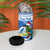 Personalized Nicaragua Christmas 4 in 1 Can Cooler Tumbler Turquoise-Browed Motmot With Coat Of Arms - Wonder Print Shop