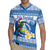 Personalized Nicaragua Christmas Rugby Jersey Turquoise-Browed Motmot With Coat Of Arms - Wonder Print Shop