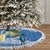 Personalized Nicaragua Christmas Tree Skirt Turquoise-Browed Motmot With Coat Of Arms - Wonder Print Shop