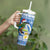 Personalized Nicaragua Christmas Tumbler With Handle Turquoise-Browed Motmot With Coat Of Arms - Wonder Print Shop