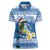 Personalized Nicaragua Christmas Women Polo Shirt Turquoise-Browed Motmot With Coat Of Arms - Wonder Print Shop