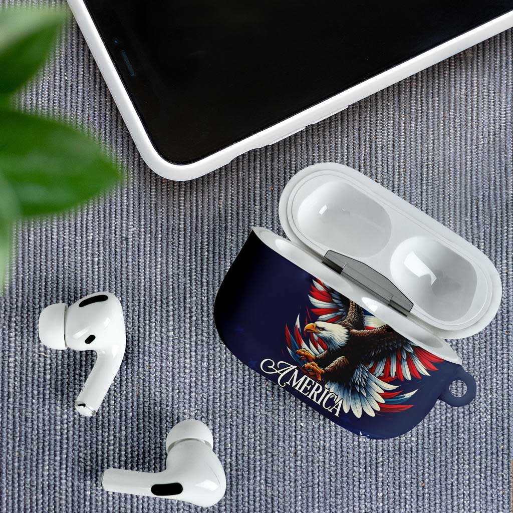US Navy 250th Anniversary AirPods Case Proudly Served Veteran - Wonder Print Shop